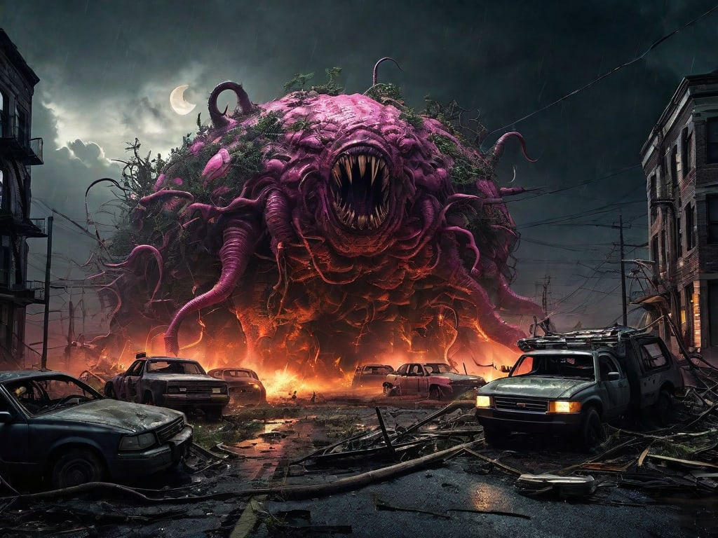 Blob monster by jeremybelly on DeviantArt