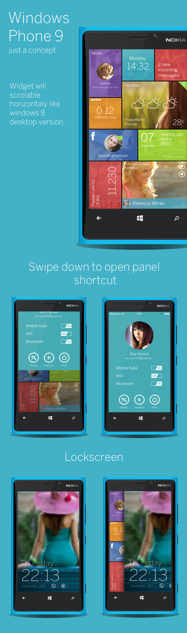 Windows Phone 9 concept