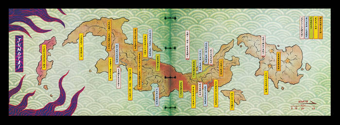 Sekigasa-no-Tabi: World Map