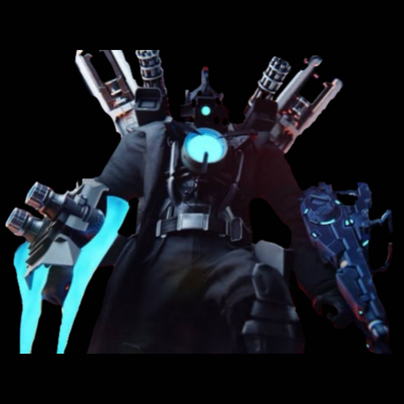 Upgraded Titan Cameraman 3.0 Transparent PNG by SuperSkibidiToiletTV on