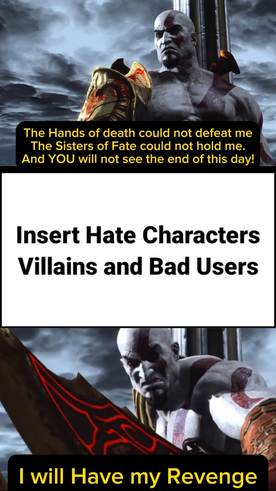 Kratos Rages at Blank meme Template by SuperSkibidiToiletTV on DeviantArt Kratos Rages at Blank meme Template by SuperSkibidiToiletTV on DeviantArt