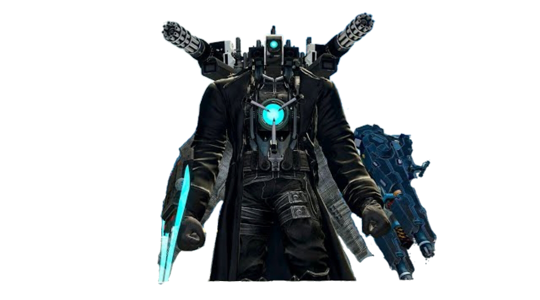Upgraded Titan Cameraman 3:0 Transparent PNG by SuperSkibidiToiletTV on