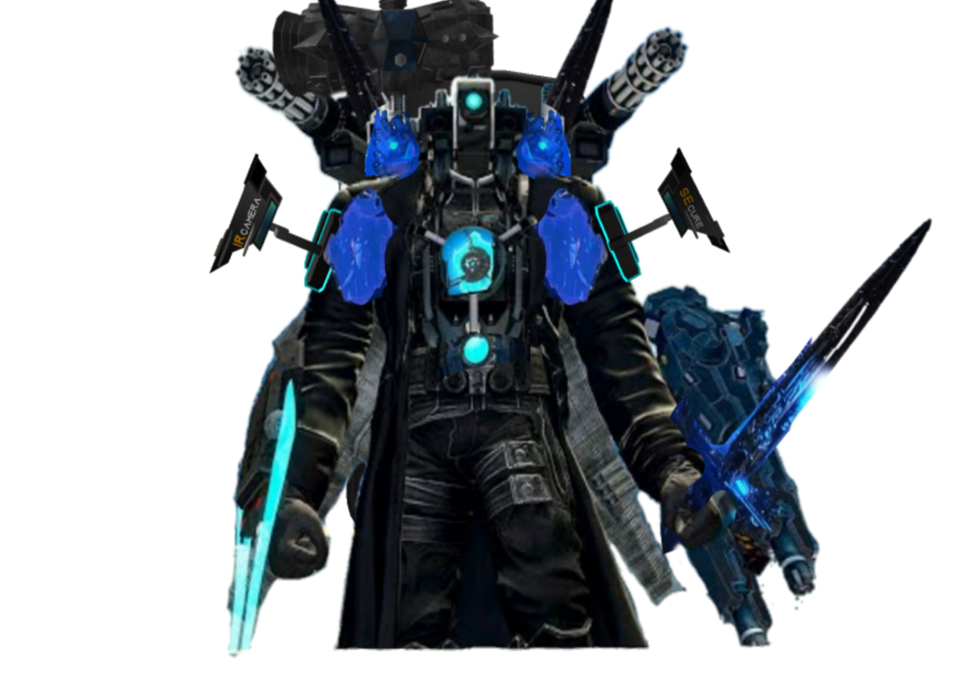 Upgraded Titan Cameraman Fusion Transparent PNG by SuperSkibidiToiletTV