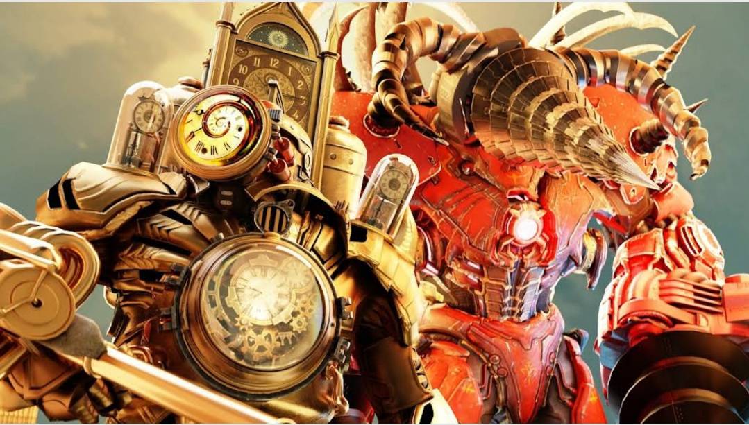 Skibidi Toilet Titan Clockman And Titan Drillman By skibidi-toilet-titan-clockman-and-titan-drillman-by