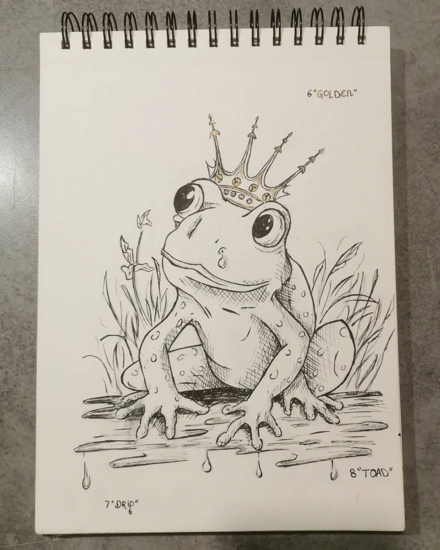Golden toad by Cynthia57410 on DeviantArt