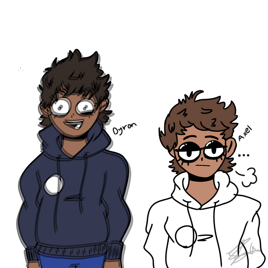 Two random guys by Kimukirbpng on DeviantArt