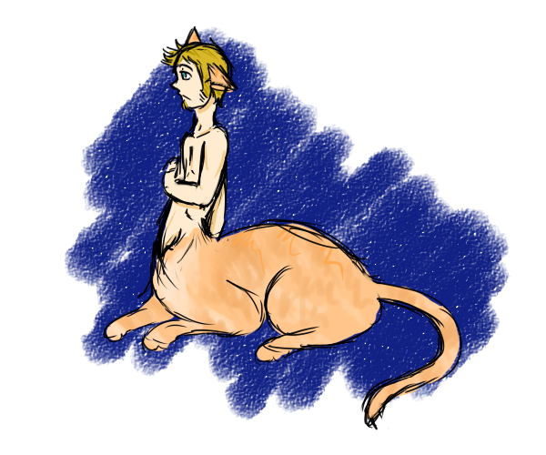 Centaur drawing prompt