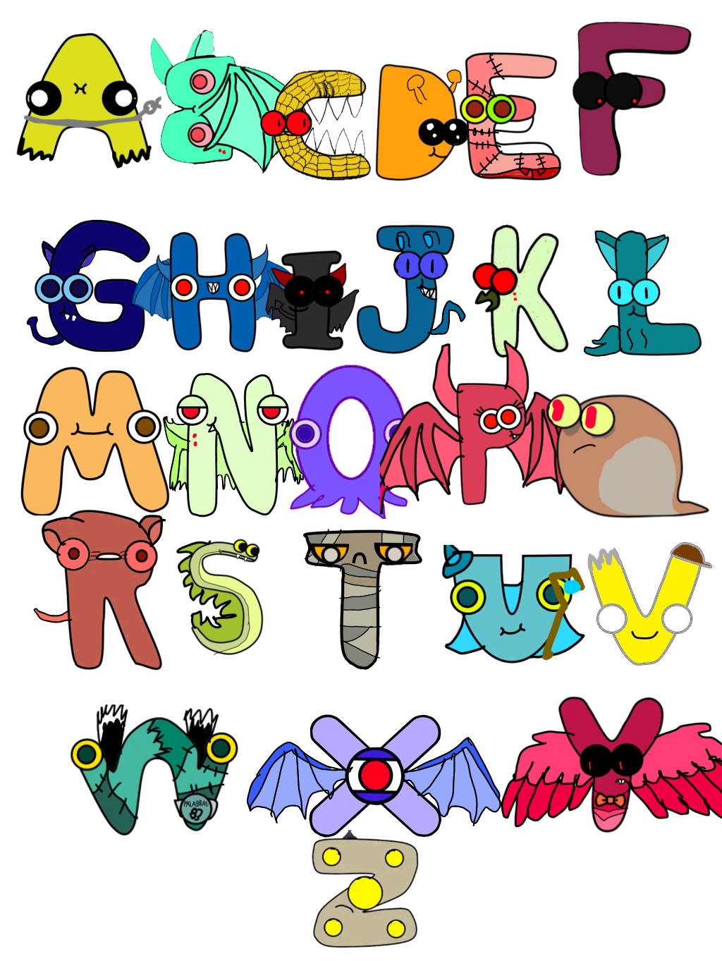 My Alphabet Lore Ships by FluffyIsCool2022 on DeviantArt