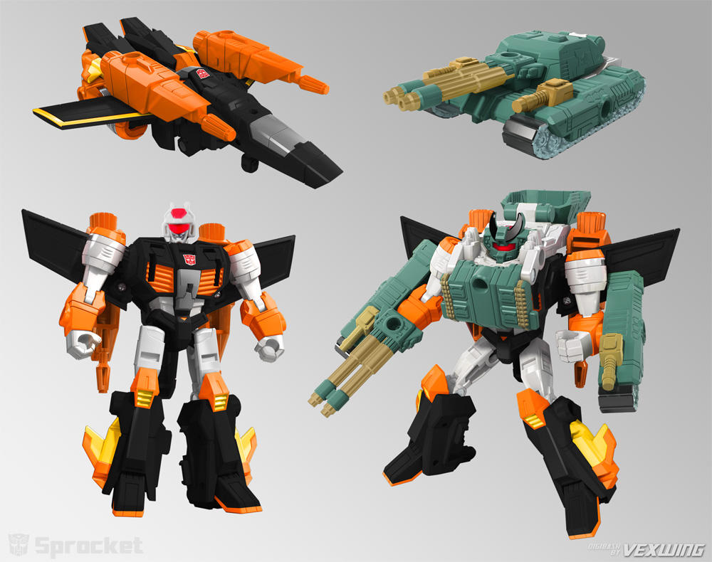 Transformers Sprocket Digibash by Vexwing on DeviantArt