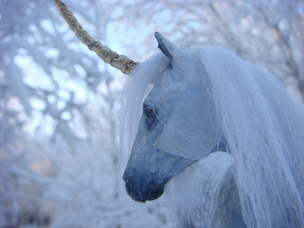 Dapple Gray Unicorn Mare__Gaze