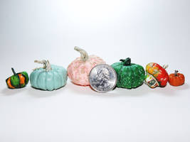 Dollhouse Scale Gourds