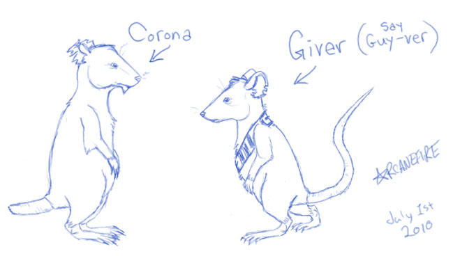 rat characters by arcanefire on DeviantArt