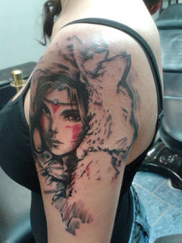 Princess Mononoke Tattoo