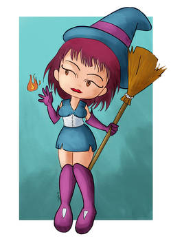 Witch - Chibi Commission