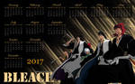 Yearly Calendar Wallpaper 2017 - Bleach by edinaholmes