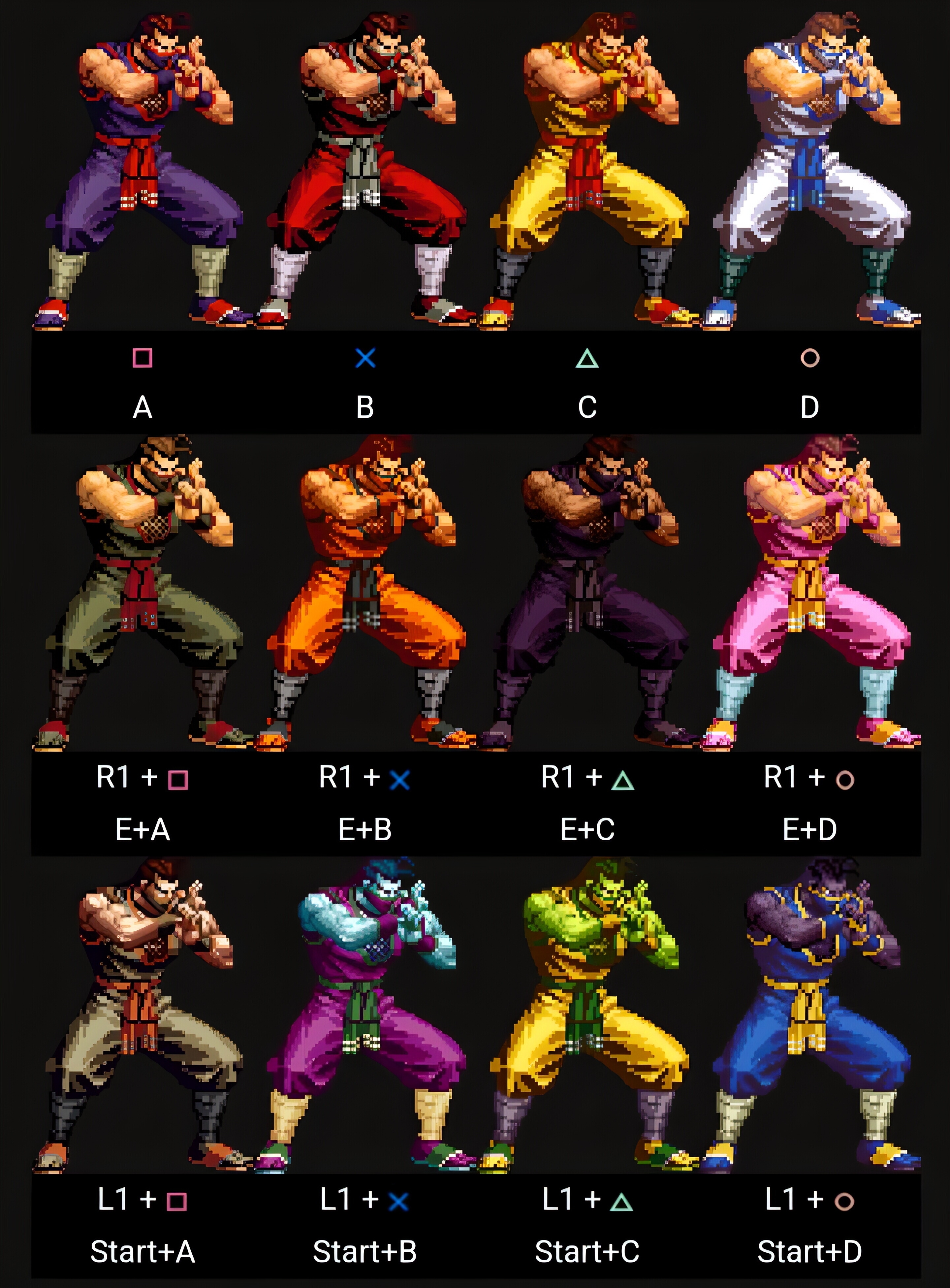 Ps2 Variations Eiji Kofxi PS2 All COLOR Variations by TheJdvt on DeviantArt