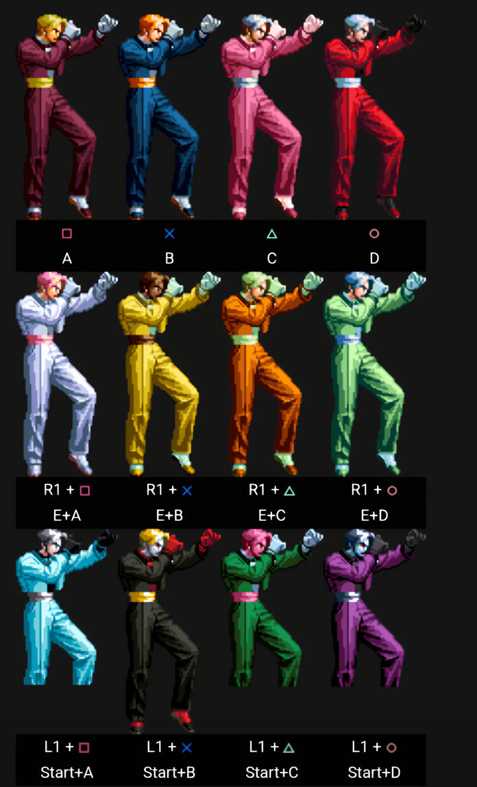Ps2 Variations King Kofxi PS2 All COLOR Variations by TheJdvt on DeviantArt