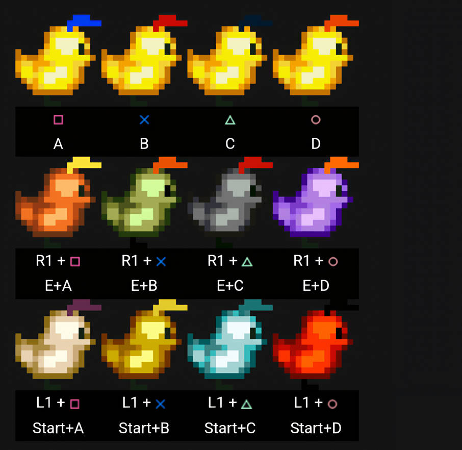 Ps2 Variations P-Chan Kofxi PS2 All COLOR Variations by TheJdvt on DeviantArt