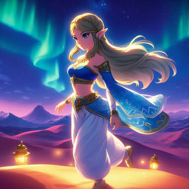 all] [OC] Princess Zelda 🔱 Sage of Time @aurakera : r/zelda