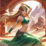 AI Art: Desert Belly Dancer Princess Zelda