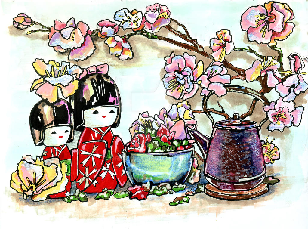 Japanese Character Spring Japanese spring by OriAkuma on DeviantArt