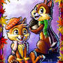 Chip and Dale: Fall Fashion