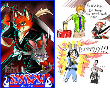 Zootopia Bleach EXTRAS