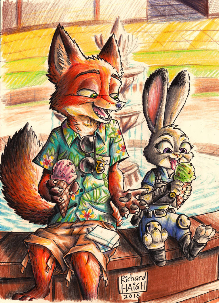 'Ice Cream' Zootopia by Pen-Mark on DeviantArt
