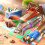 Comm: Zootopia Beach Day with Max