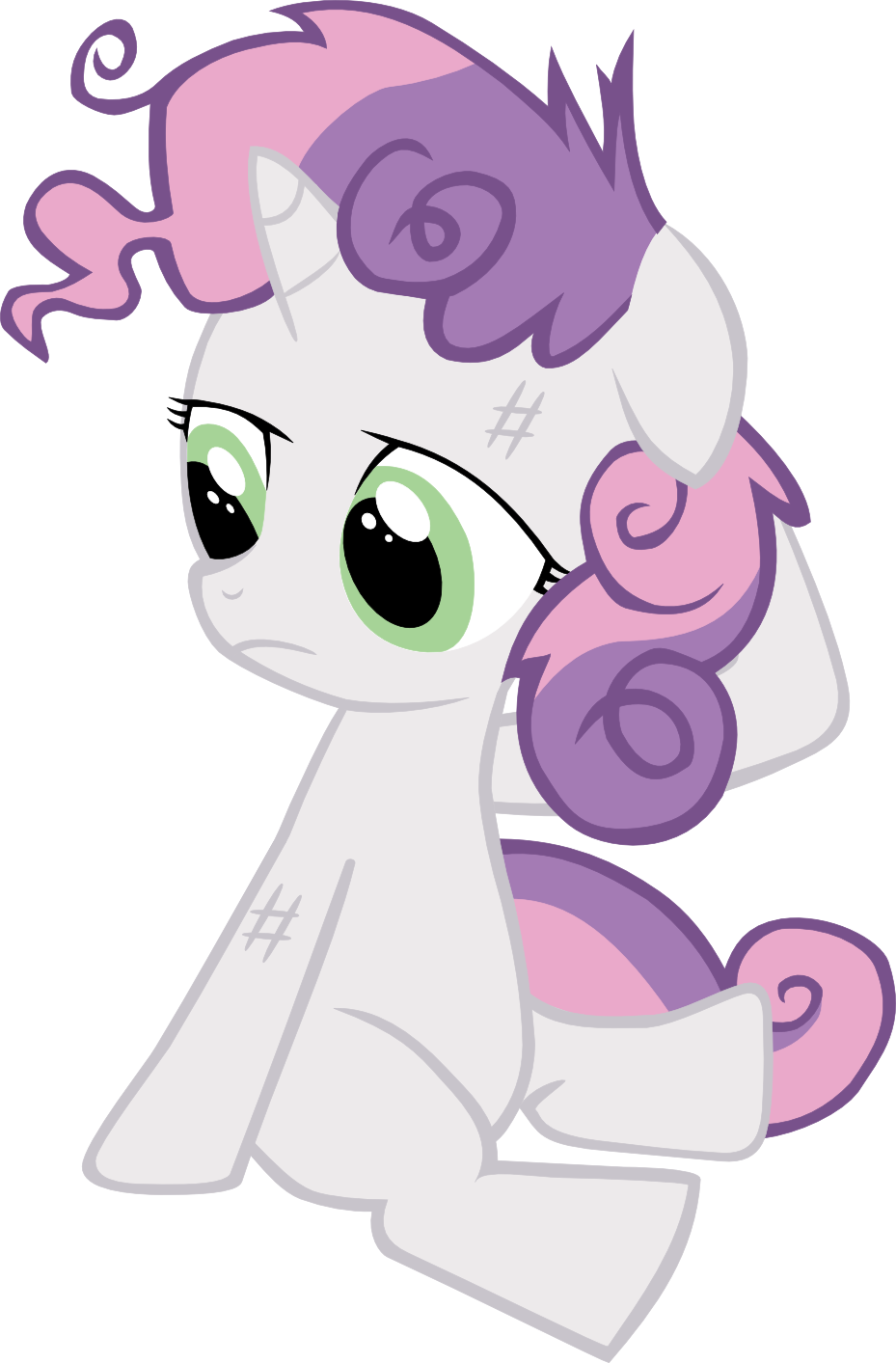 Disheveled Sweetie Belle