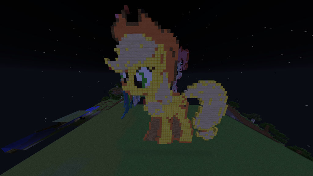 Applejack in Minecraft by ClovisGC on DeviantArt