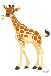 Day 1 of SafariJan - Giraffe