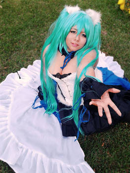 7th Dragon 2020 Miku Hatsune Cosplay