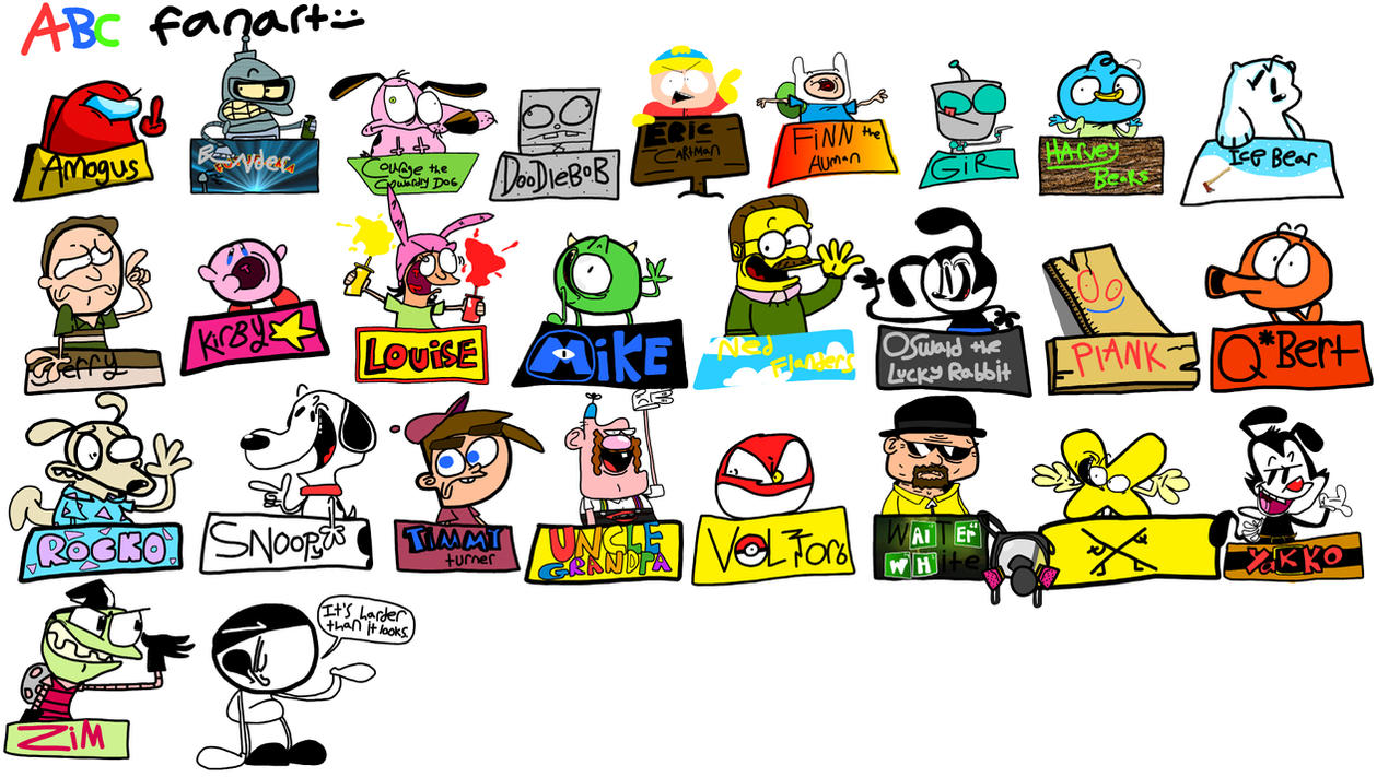 ABC FANART CHALLENGE WOOOO by JHComixIsKewl on DeviantArt