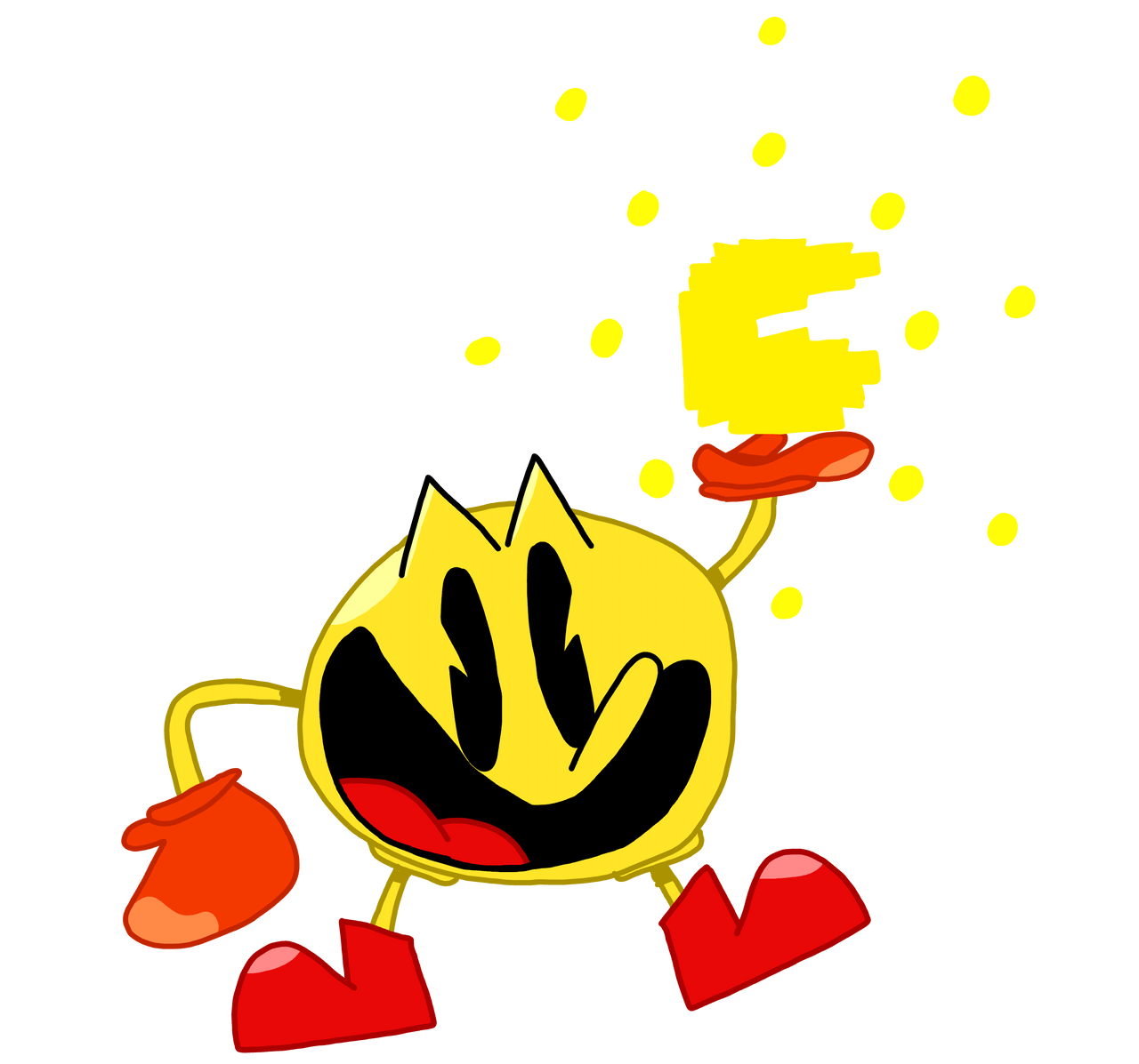 Pac Man Webcomics Pac-Man by JHComixIsKewl on DeviantArt