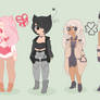 RWBY Ocs: Team PRSM