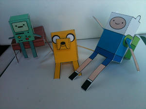 Adventure Time Papercraft