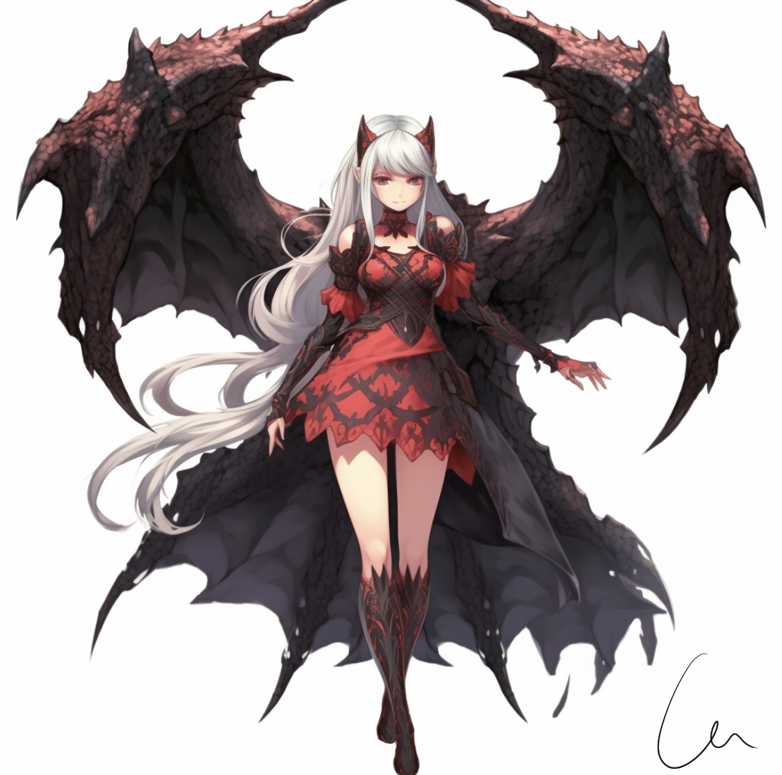 Demon With Roses Dnd Rose-Blood Demon by DraconicRosalia on DeviantArt