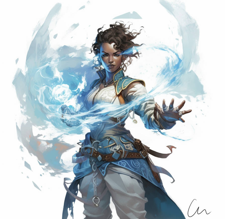 Dnd Human Sorcerer by DraconicRosalia on DeviantArt