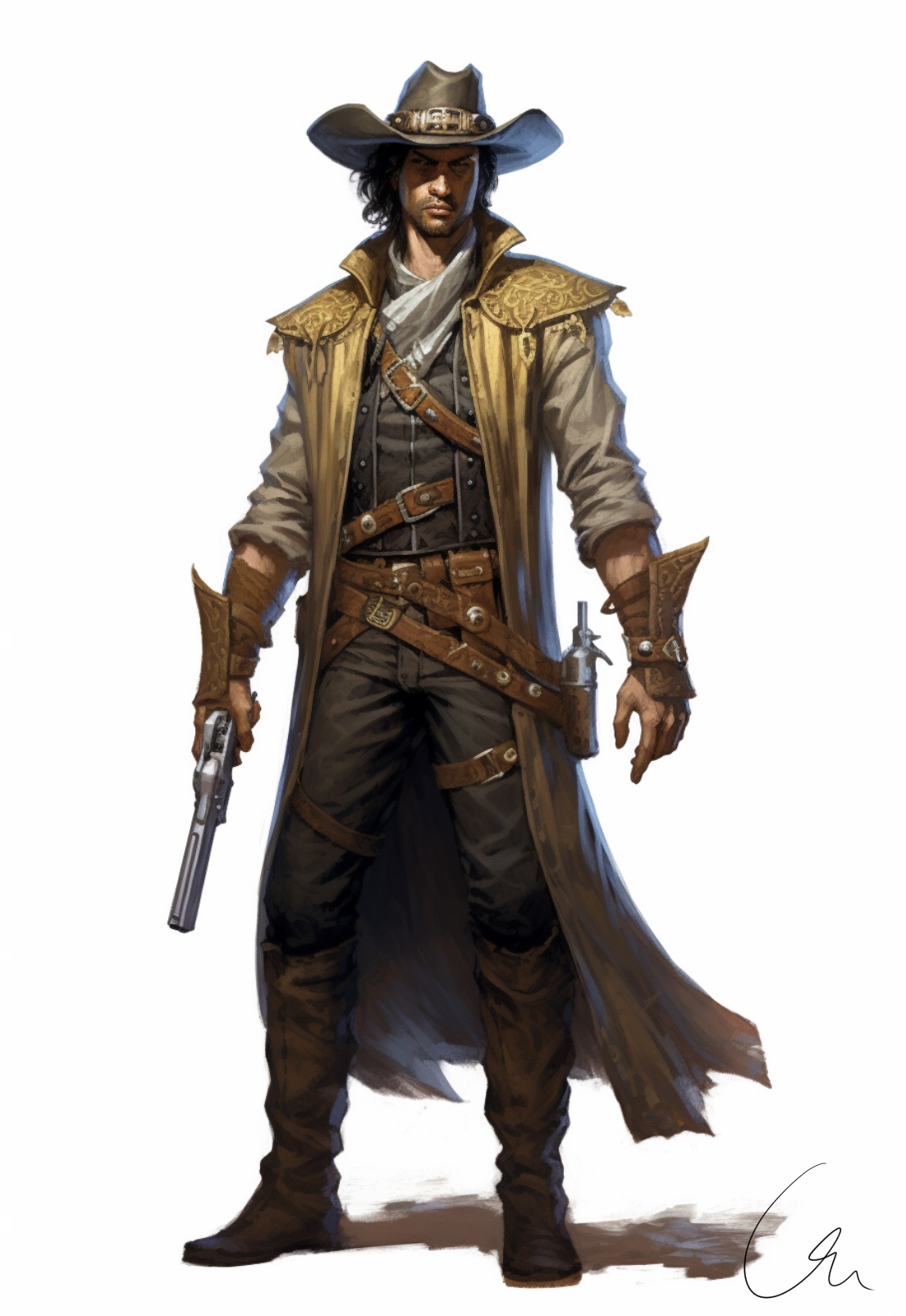 Human Rifleman Dnd Human Gunslinger by DraconicRosalia on DeviantArt