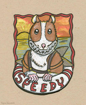 Speedy Shape Badge