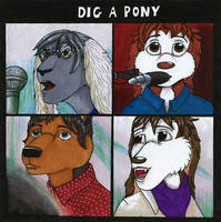 Fab Gears Dig A Pony LP