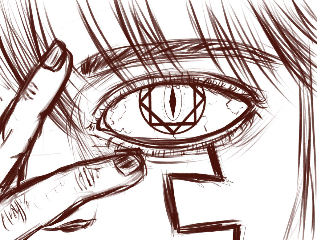 Abyss Razor from Mashle - sketch by FoxyRed26 on DeviantArt