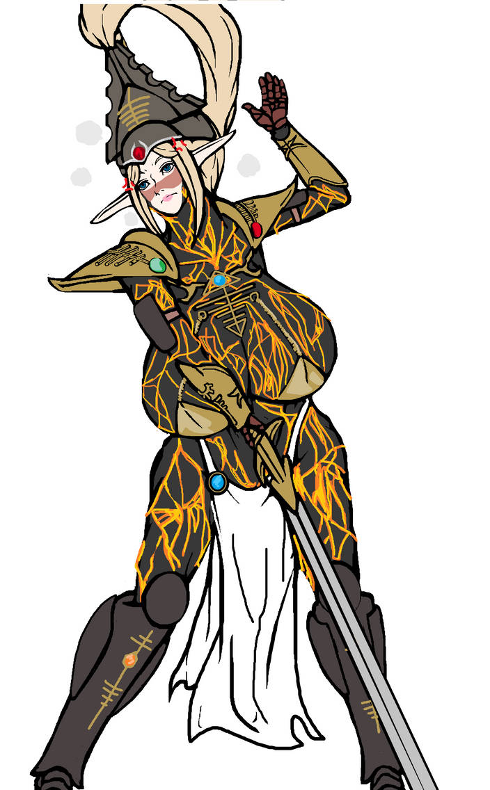 W40K Avatar of khaine by ilageater on DeviantArt