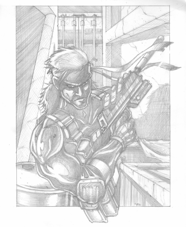 Solid Snake - Pencil