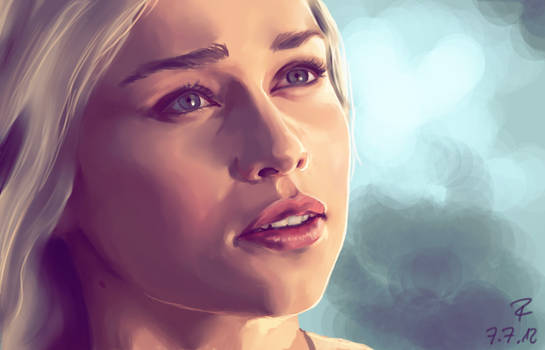Daenerys Targaryen Speedpainting