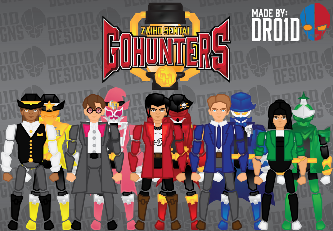 GoHunters, Civilian Forms?! by ANDROID-KIKAI on DeviantArt