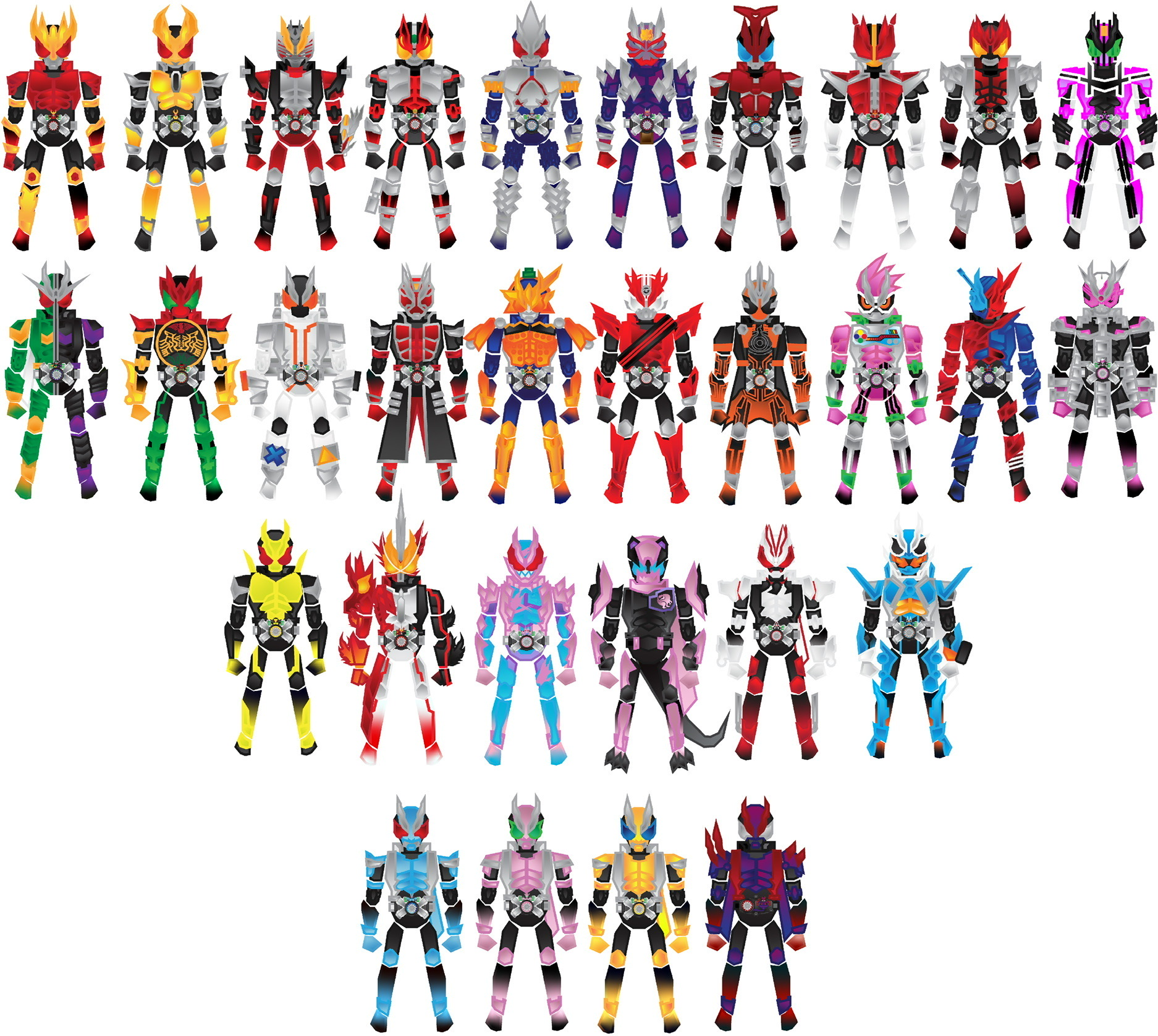 Simple Kamen Rider HAPPY KAMEN RIDER DAY! by ANDROID-KIKAI on DeviantArt