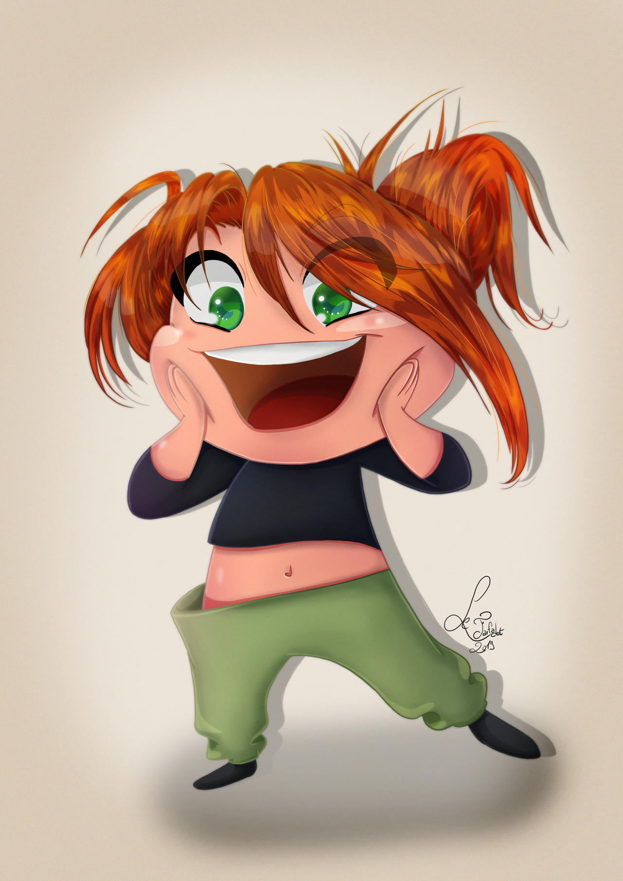 Kim Possible Ron Rapper Deviantart Kim Possible by Farfadet-Robert on DeviantArt