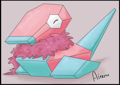 Porygon just wants to be fluffy